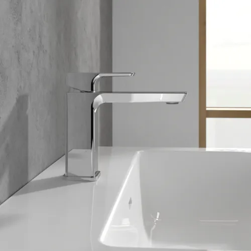 Bild von VILLEROY BOCH Subway 3.0 Einhebel-Waschtischarmatur ohne Ablaufgarnitur, Chrom #TVW11200300061