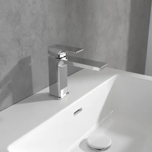Bild von VILLEROY BOCH Subway 3.0 Einhebel-Waschtischarmatur ohne Ablaufgarnitur, Chrom #TVW11200300061