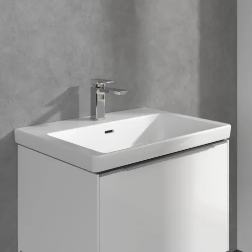 Bild von VILLEROY BOCH Subway 3.0 Einhebel-Waschtischarmatur ohne Ablaufgarnitur, Chrom #TVW11200300061