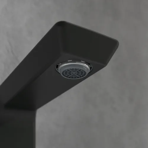 Bild von VILLEROY BOCH Subway 3.0 Dreiloch-Waschtischarmatur ohne Ablaufgarnitur, Matt Black #TVW112005000K5