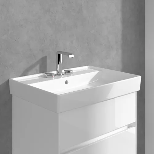 Bild von VILLEROY BOCH Dawn Dreiloch-Waschtischarmatur ohne Ablaufgarnitur, Chrom #TVZ10600100061