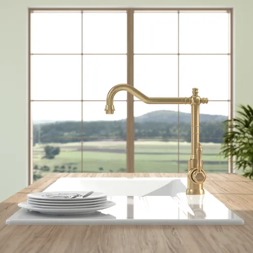 Bild von VILLEROY BOCH Avia 2.0 Küchenarmatur, aus Edelstahl, Gold matt #92400003