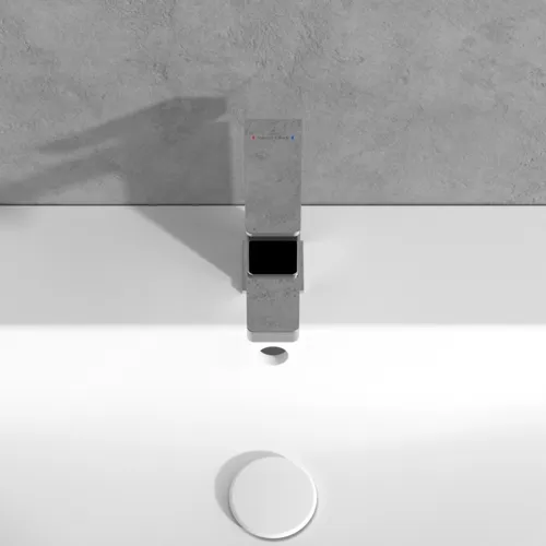 Bild von VILLEROY BOCH Architectura Square Einhebel-Waschtischarmatur ohne Ablaufgarnitur, Chrom #TVW12500400061
