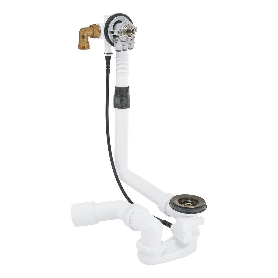 GROHE Talentofill Wannenfüll-, Ab- und Überlaufgarnitur #28990AL0 - hard graphite gebürstet