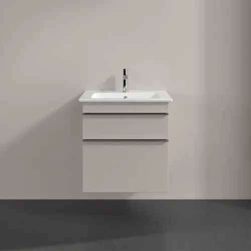 Bild von VILLEROY BOCH Venticello Waschbeckenunterschrank, 2 Auszüge, 553 x 590 x 502 mm, Cashmere Grey / Cashmere Grey #A92301VN