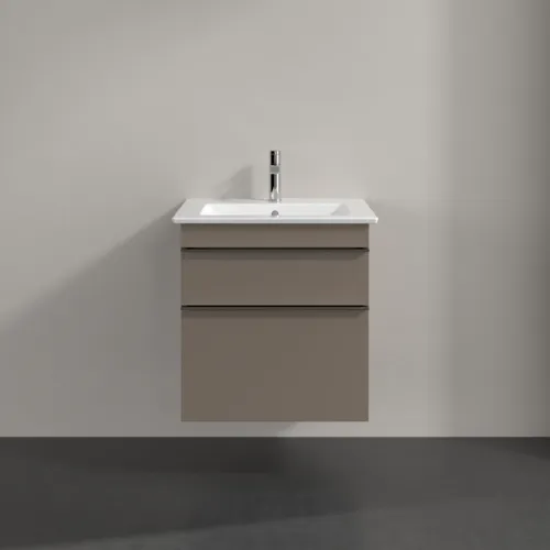 Bild von VILLEROY BOCH Venticello Waschbeckenunterschrank, 2 Auszüge, 553 x 590 x 502 mm, Taupe / Taupe #A92301VM