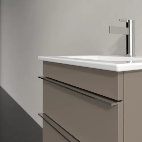 Bild von VILLEROY BOCH Venticello Waschbeckenunterschrank, 2 Auszüge, 466 x 590 x 425 mm, Taupe / Taupe #A92201VM