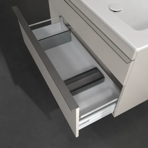 Obrázek VILLEROY BOCH Toaletní skříňka Venticello, 2 výsuvy, 953 x 590 x 502 mm, Cashmere Grey / Cashmere Grey #A92801VN