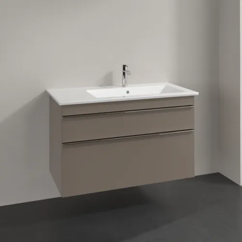 Bild von VILLEROY BOCH Venticello Waschbeckenunterschrank, 2 Auszüge, 953 x 590 x 502 mm, Taupe / Taupe #A92801VM