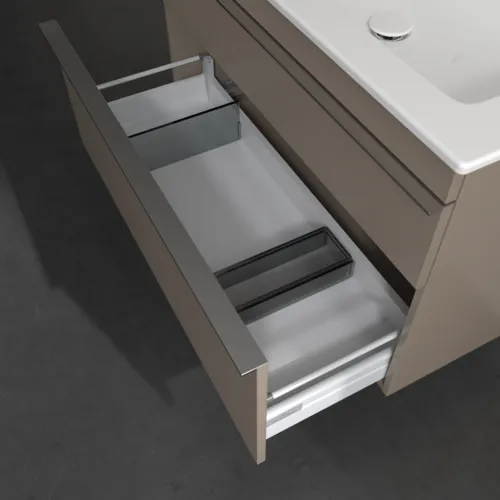 Bild von VILLEROY BOCH Venticello Waschbeckenunterschrank, 2 Auszüge, 953 x 590 x 502 mm, Taupe / Taupe #A92801VM