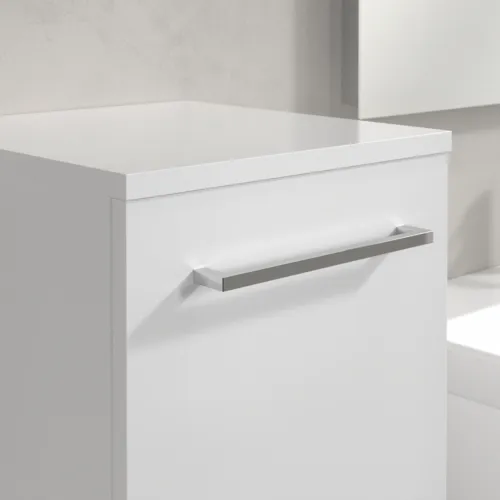 Bild von VILLEROY BOCH Avento Seitenschrank, 1 Tür, 347 x 888 x 405 mm, Brilliant White #A89500VE
