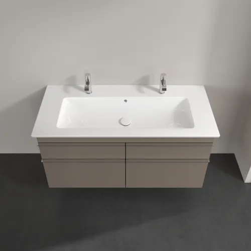 Bild von VILLEROY BOCH Venticello Waschbeckenunterschrank, 4 Auszüge, 1153 x 590 x 502 mm, Taupe / Taupe #A92901VM