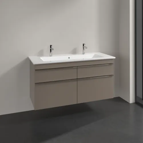 Bild von VILLEROY BOCH Venticello Waschbeckenunterschrank, 4 Auszüge, 1153 x 590 x 502 mm, Taupe / Taupe #A92901VM