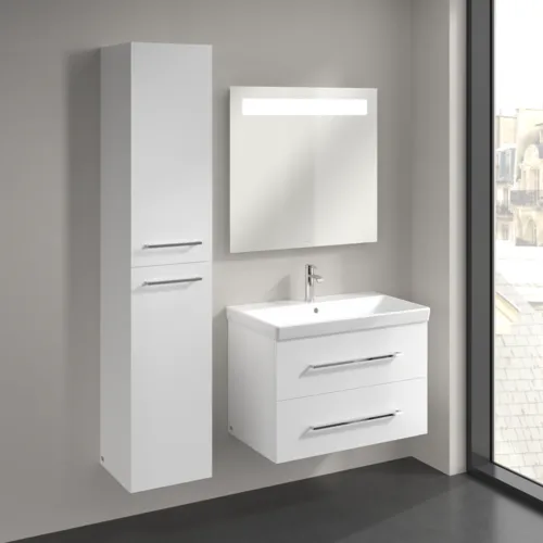 Bild von VILLEROY BOCH Avento Hochschrank, 2 Türen, 346 x 1760 x 404 mm, Brilliant White #A89400VE