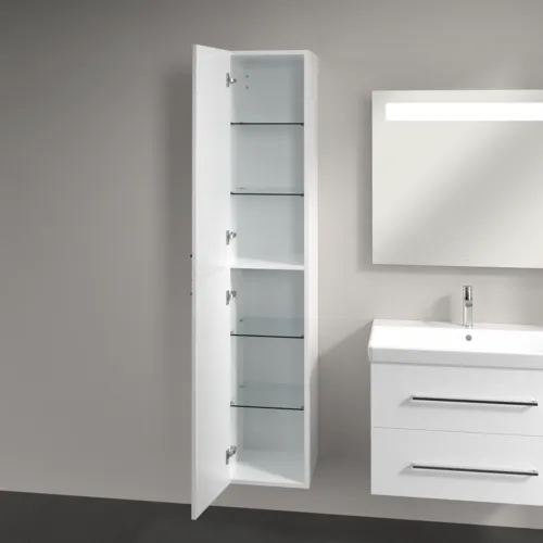 Bild von VILLEROY BOCH Avento Hochschrank, 2 Türen, 346 x 1760 x 404 mm, Brilliant White #A89400VE
