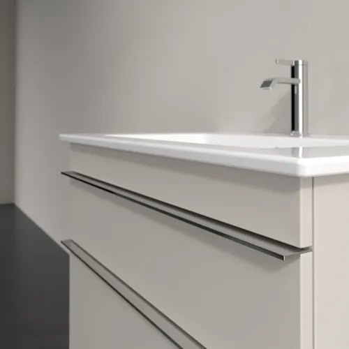 Bild von VILLEROY BOCH Venticello Waschbeckenunterschrank, 2 Auszüge, 753 x 590 x 502 mm, Cashmere Grey / Cashmere Grey #A92501VN