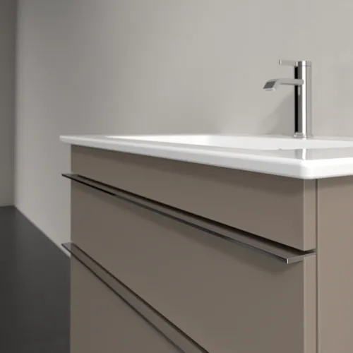 Bild von VILLEROY BOCH Venticello Waschbeckenunterschrank, 2 Auszüge, 753 x 590 x 502 mm, Taupe / Taupe #A92501VM