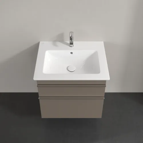 Bild von VILLEROY BOCH Venticello Waschbeckenunterschrank, 2 Auszüge, 603 x 590 x 502 mm, Taupe / Taupe #A92401VM