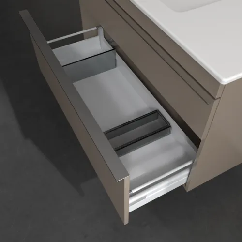 Bild von VILLEROY BOCH Venticello Waschbeckenunterschrank, 2 Auszüge, 953 x 590 x 502 mm, Taupe / Taupe #A92701VM
