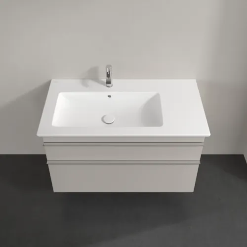 Bild von VILLEROY BOCH Venticello Waschbeckenunterschrank, 2 Auszüge, 953 x 590 x 502 mm, Cashmere Grey / Cashmere Grey #A92701VN