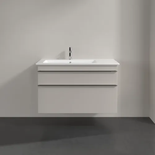 Bild von VILLEROY BOCH Venticello Waschbeckenunterschrank, 2 Auszüge, 953 x 590 x 502 mm, Cashmere Grey / Cashmere Grey #A92701VN