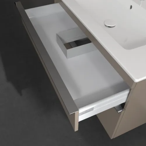 Bild von VILLEROY BOCH Venticello Waschbeckenunterschrank, 2 Auszüge, 953 x 590 x 502 mm, Taupe / Taupe #A92601VM