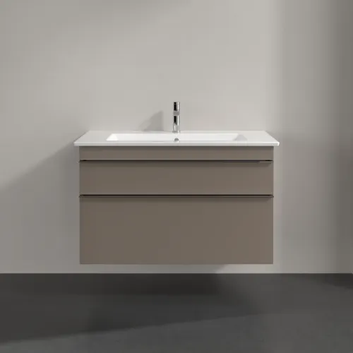 Bild von VILLEROY BOCH Venticello Waschbeckenunterschrank, 2 Auszüge, 953 x 590 x 502 mm, Taupe / Taupe #A92601VM