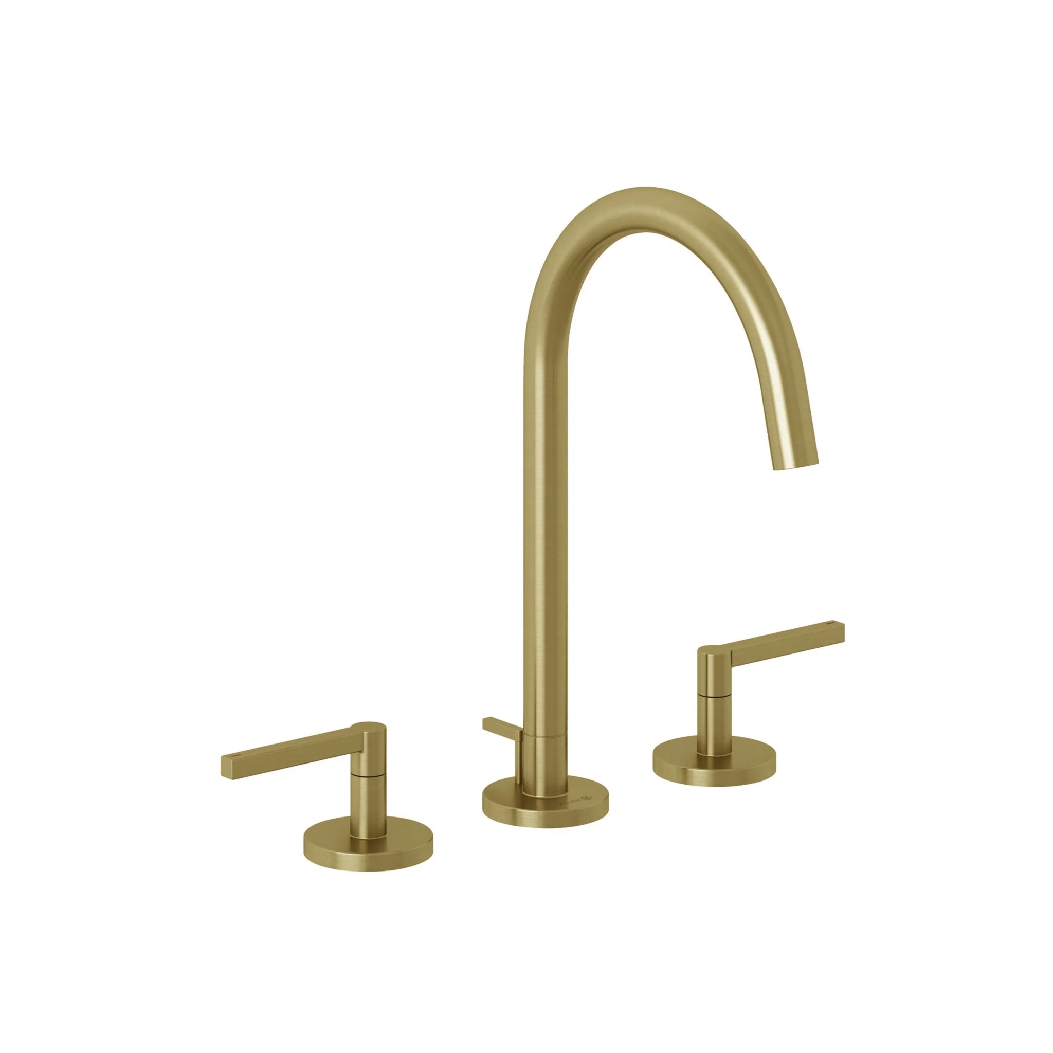 Bild von KLUDI Waschtisch-Dreilocharmatur DN 15 #20143N015 - Brushed Gold