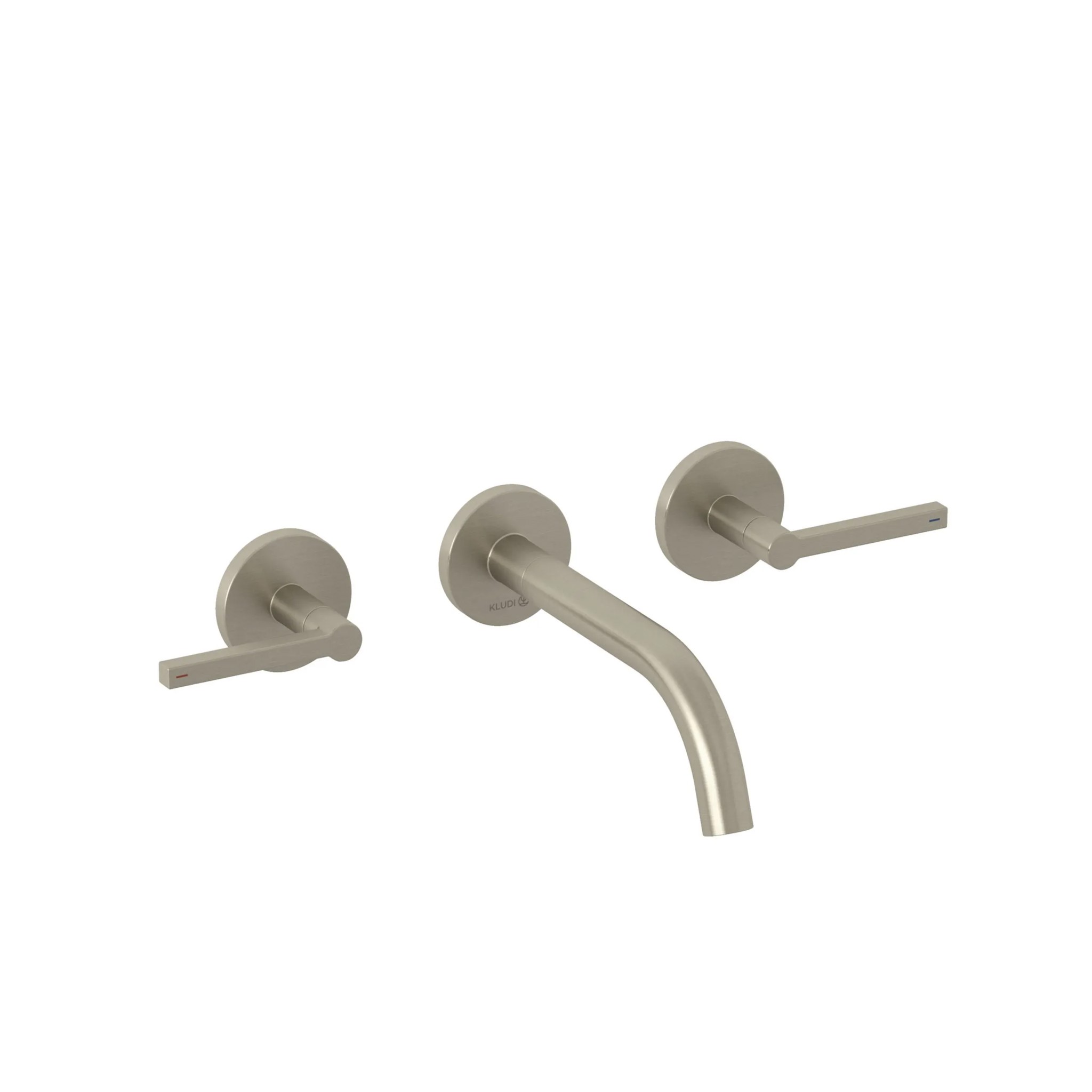 Bild von KLUDI Waschtisch-Wandarmatur DN 15 #20144N515 - Brushed Nickel