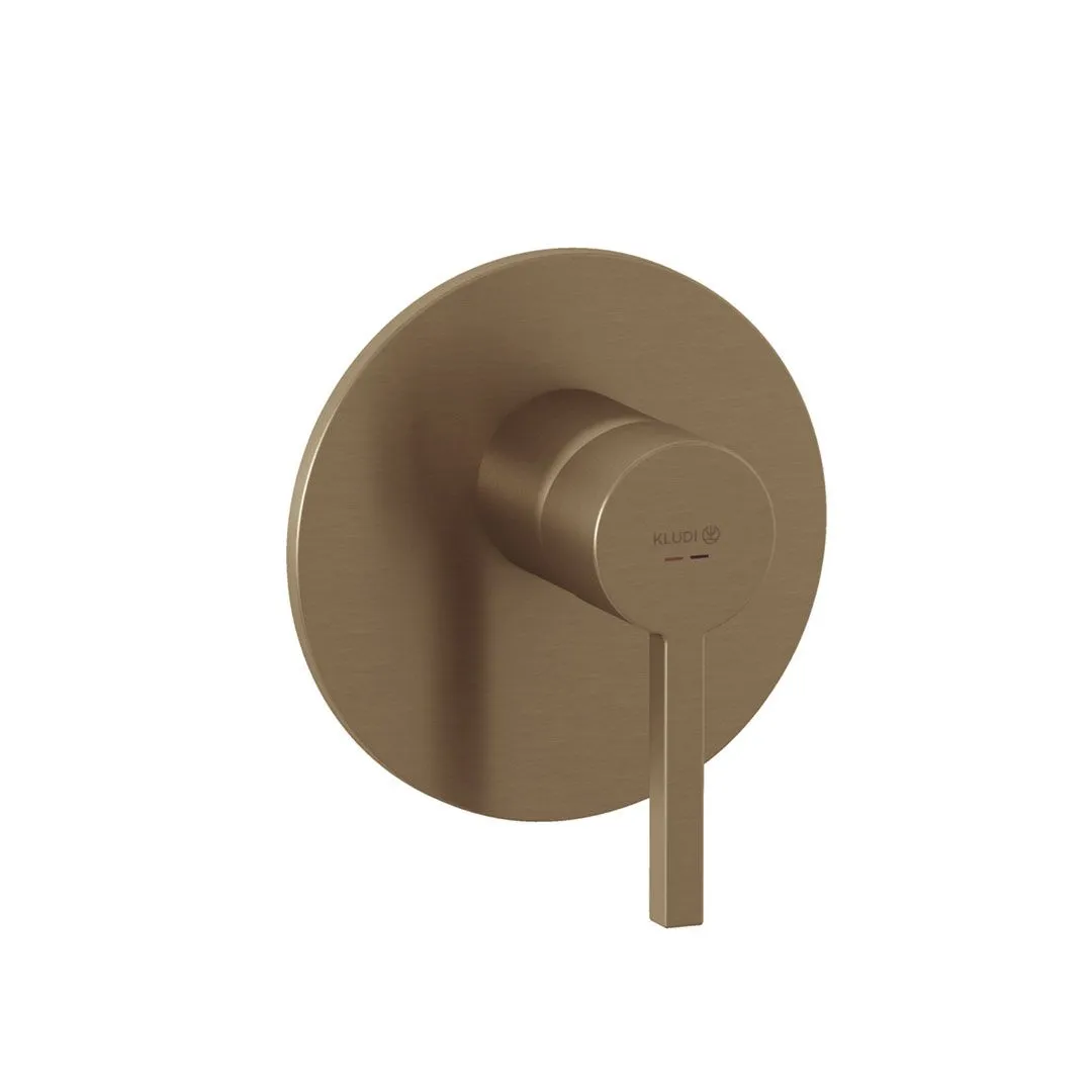 Bild von KLUDI Unterputz-Brause-Einhandmischer #20755N115 - Brushed Bronze