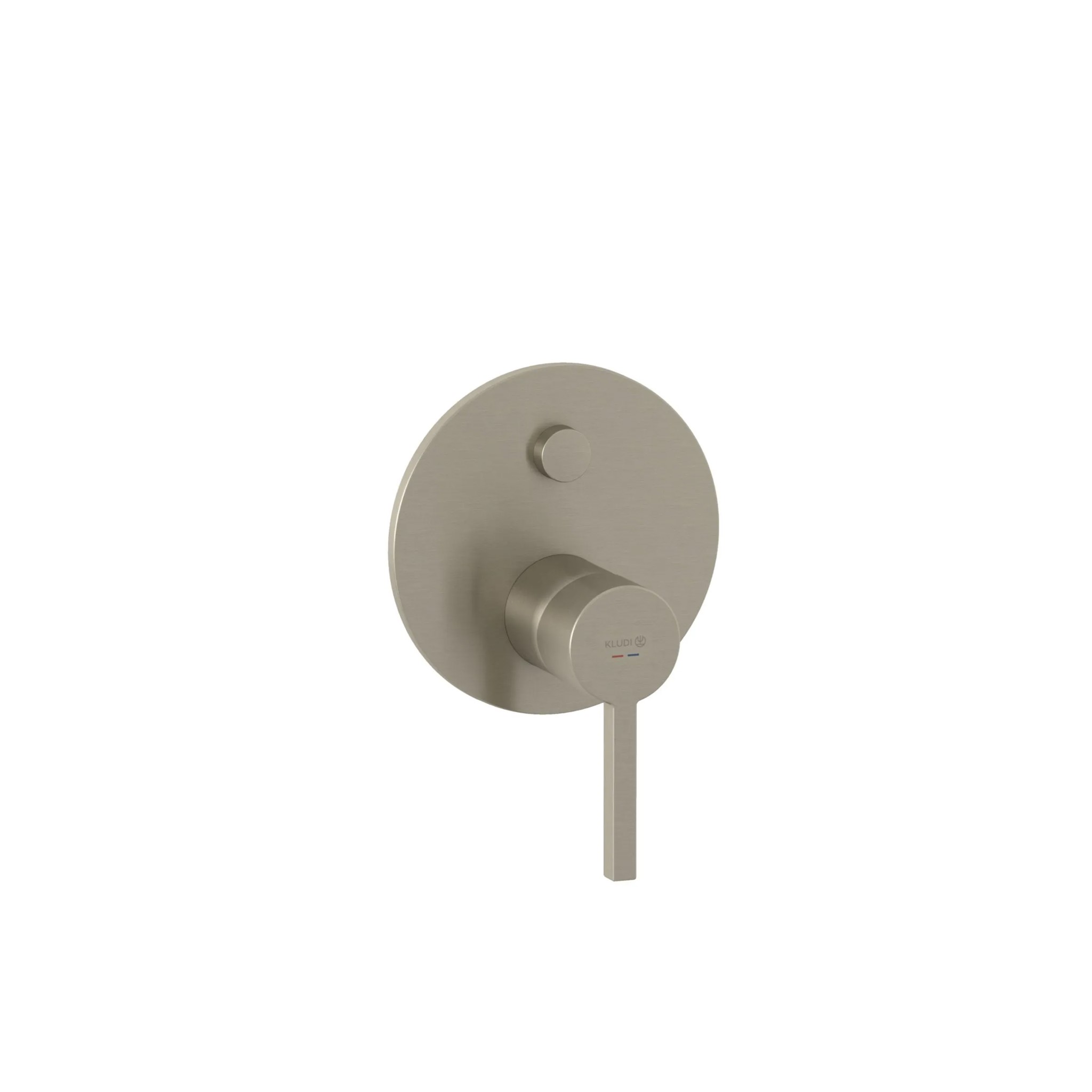 Bild von KLUDI KLUDI-NOVA FONTE Puristic concealed single lever bath and shower mixer #20759N515 - Brushed Nickel