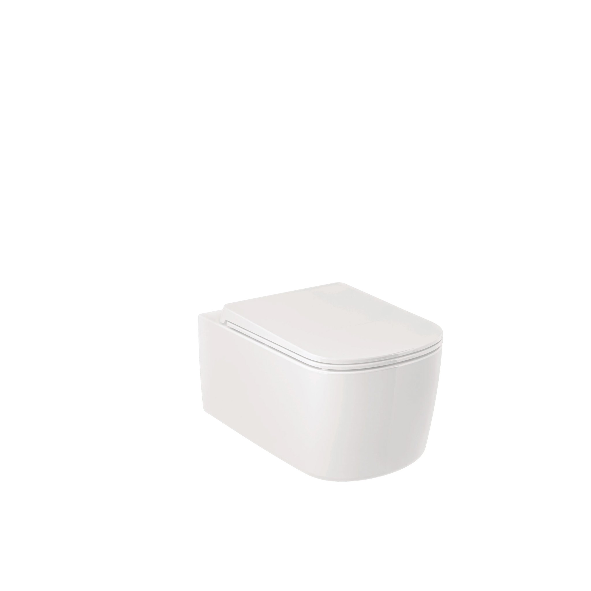 Bild von KLUDI KLUDI-RESA S Spiralflush wall hung Water Closet #27WCW0143 - Weiß glänzend