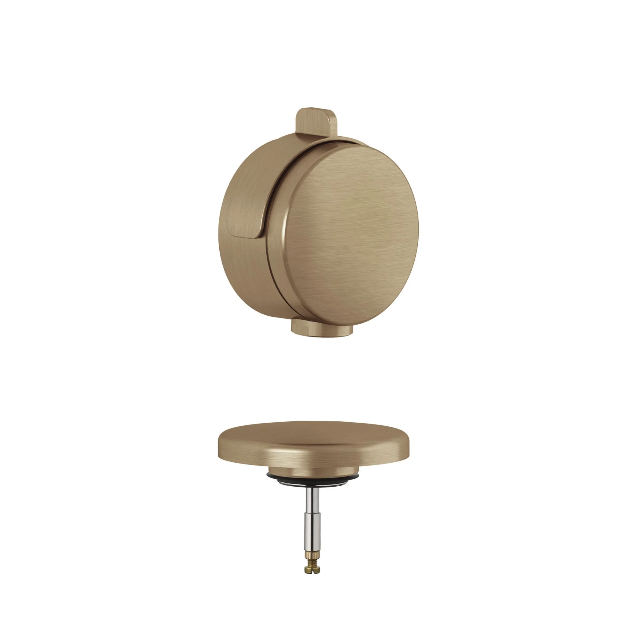 Bild von KLUDI Ein-, Ab- und Überlaufgarnitur #71826N1-00 - Brushed Bronze