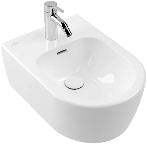 Bild von VILLEROY BOCH Skyla Bidet, wandhängend, 370 x 530 mm, Weiß Alpin #44820001