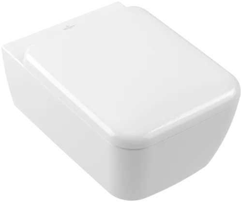 Bild von VILLEROY BOCH Skyla Combi-Pack, wandhängend, mit TwistFlush[e³], Weiß Alpin CeramicPlus #4682CLR1