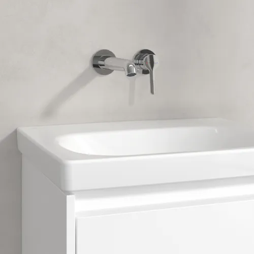 Picture of VILLEROY BOCH Skyla Washbasin, 445 x 550 x 150 mm, White Alpin, without overflow #5A515801
