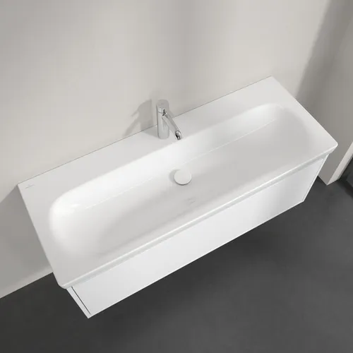 Bild von VILLEROY BOCH Skyla Schrankwaschtisch, 1200 x 460 x 160 mm, Weiß Alpin CeramicPlus, ohne Überlauf #5A51C1R1