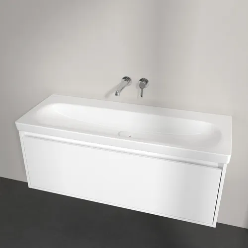 Obrázek VILLEROY BOCH Skyla Vanity washbasin, 1200 x 460 x 160 mm, White Alpin CeramicPlus, without overflow #5A51C3R1