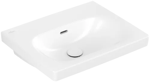 Bild von VILLEROY BOCH Skyla Waschbecken, 445 x 550 x 150 mm, Stone White CeramicPlus, mit Überlauf #5A5157RW