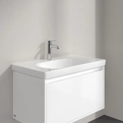 Obrázek VILLEROY BOCH Skyla Vanity washbasin, 800 x 460 x 160 mm, White Alpin CeramicPlus, without overflow #5A5181R1