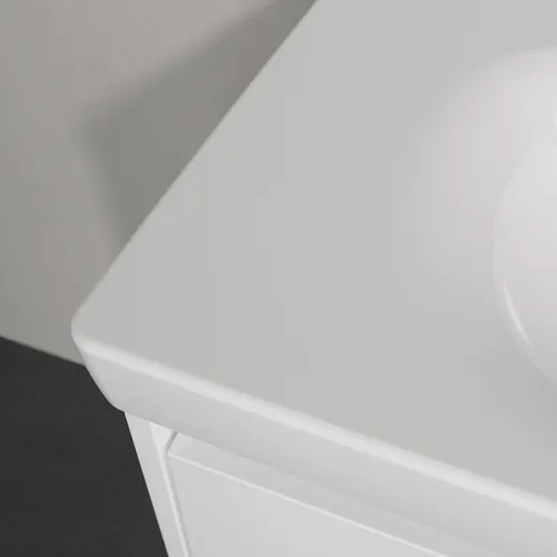 Obrázek VILLEROY BOCH Skyla Vanity washbasin, 800 x 460 x 160 mm, White Alpin CeramicPlus, without overflow #5A5181R1