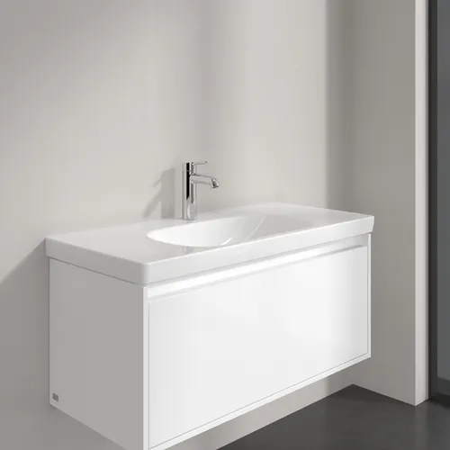 Picture of VILLEROY BOCH Skyla Vanity washbasin, 1000 x 460 x 160 mm, White Alpin, without overflow #5A51A201