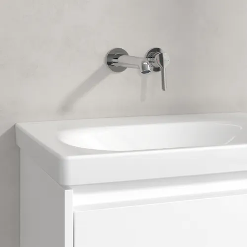 Bild von VILLEROY BOCH Skyla Waschbecken, 650 x 460 x 160 mm, Weiß Alpin CeramicPlus, ohne Überlauf #5A5168R1