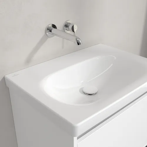 Bild von VILLEROY BOCH Skyla Waschbecken, 650 x 460 x 160 mm, Weiß Alpin CeramicPlus, ohne Überlauf #5A5168R1