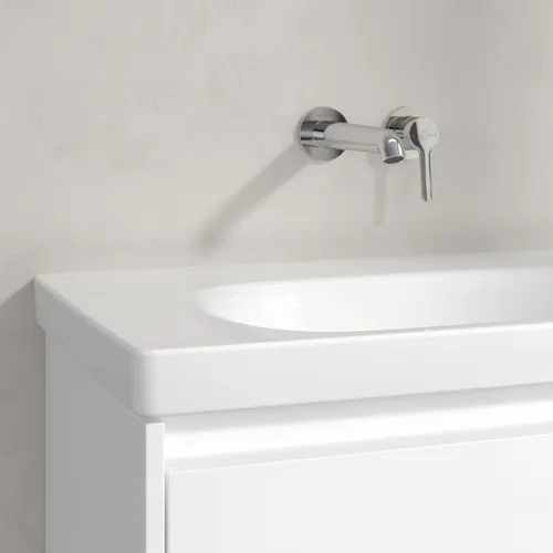 Bild von VILLEROY BOCH Skyla Schrankwaschtisch, 800 x 460 x 160 mm, Weiß Alpin CeramicPlus, ohne Überlauf #5A5183R1