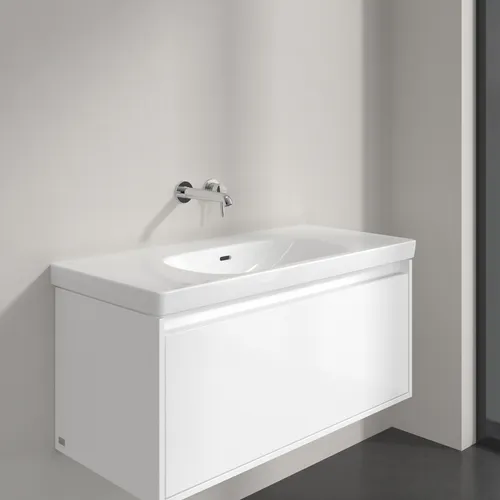 Bild von VILLEROY BOCH Skyla Schrankwaschtisch, 1000 x 460 x 160 mm, Weiß Alpin, mit Überlauf #5A51A601