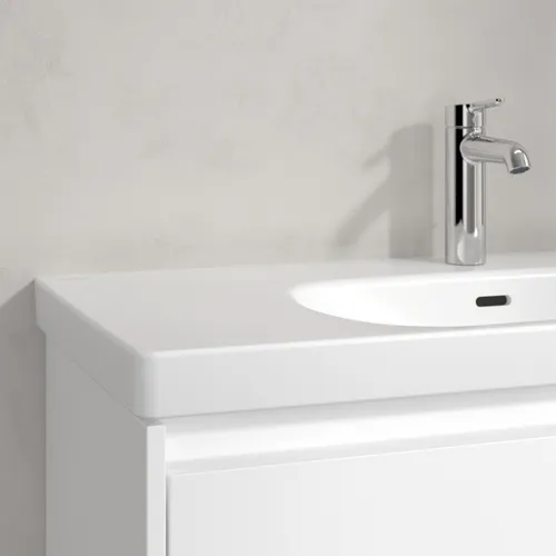 Bild von VILLEROY BOCH Skyla Schrankwaschtisch, 1000 x 460 x 160 mm, Stone White CeramicPlus, mit Überlauf #5A51A5RW