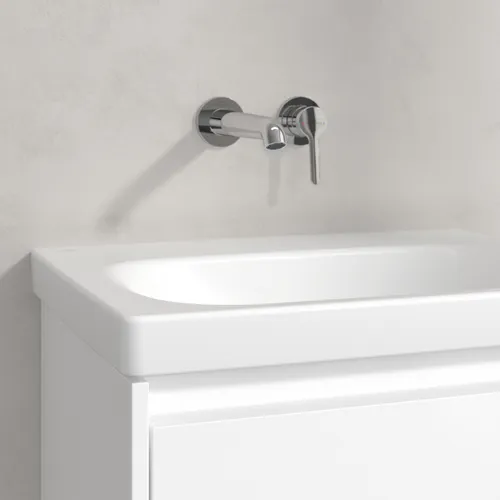 Bild von VILLEROY BOCH Skyla Waschbecken, 600 x 460 x 163 mm, Stone White CeramicPlus, ohne Überlauf #5A5163RW