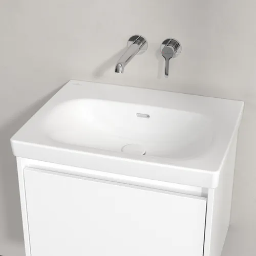 Bild von VILLEROY BOCH Skyla Waschbecken, 600 x 460 x 163 mm, Weiß Alpin, mit Überlauf #5A516201
