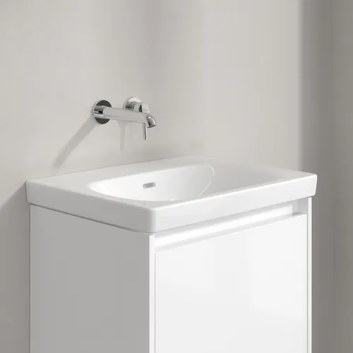 Bild von VILLEROY BOCH Skyla Waschbecken, 600 x 460 x 163 mm, Weiß Alpin, mit Überlauf #5A516201